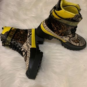 Trendy Lace Up Boots